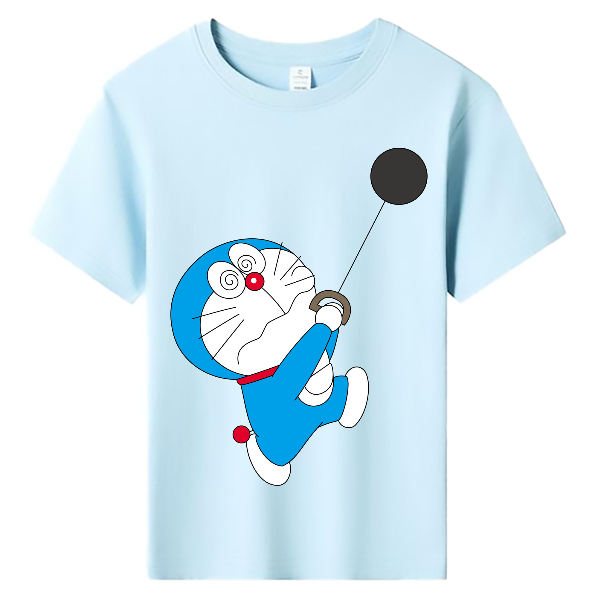 （画像用） ドラえもん Doraemon 綿100％キッズTシャツ（フロントプリント）